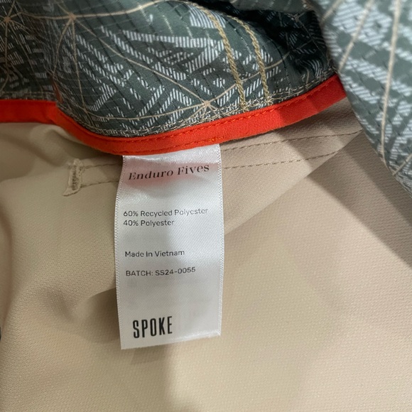 Set of 2 Spoke Pants Enduro Sharps Build B C Stretch Khaki‎ Chino Regular Fit 42 - Picture 7 of 16